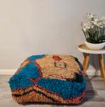 Marokkaanse poef, vintage berber poef, Ophalen of Verzenden, 50 tot 75 cm, 50 tot 75 cm