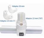 Glomex RA 175 kunststof railingsteun 22-25-30mm met 1"x14 dr, Ophalen, Nieuw
