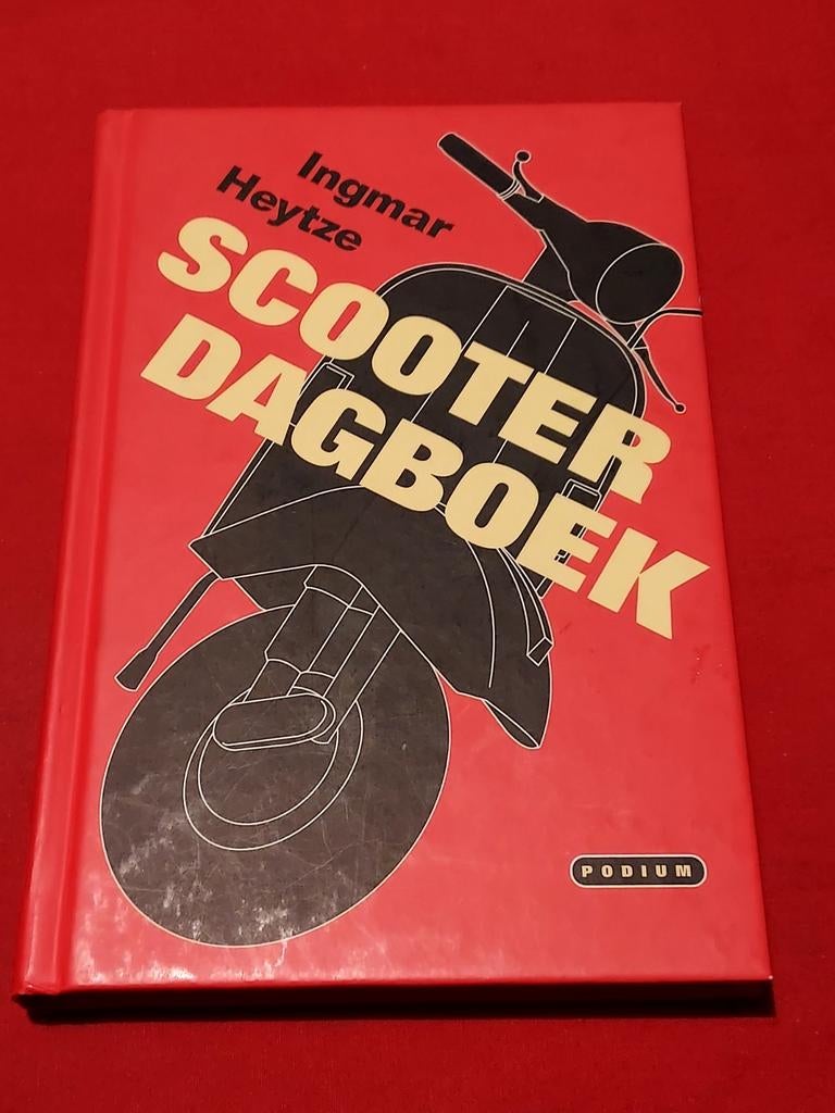 GESIGNEERD Scooterdagboek. Ingmar Heytze., Boeken, Ophalen of Verzenden, Zo goed als nieuw
