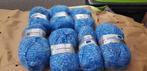 12 Bollen Trendsailer Pyrea Garen - Blauw Gespikkeld, Ophalen of Verzenden, Nieuw, Breien of Haken, Wol of Garen