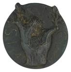 PENNING VPK 1968 Theresia van der Pant : Israël 1948-1968 º, Postzegels en Munten, Penningen en Medailles, Verzenden, Brons, Nederland