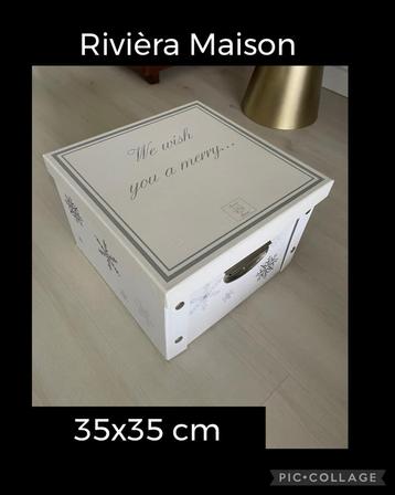 Riviera Maison kerst decoratie box beschikbaar voor biedingen
