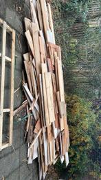 Stapel hout voor de openhaard. Haardhout., Doe-het-zelf en Verbouw, Hout en Planken, Ophalen, Minder dan 25 mm, Zo goed als nieuw
