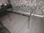 IKEA uitschuifbare tafel – ideaal voor 4 tot 6 stoelen, Huis en Inrichting, Tafels | Sidetables, Ophalen of Verzenden, Glas, Zo goed als nieuw