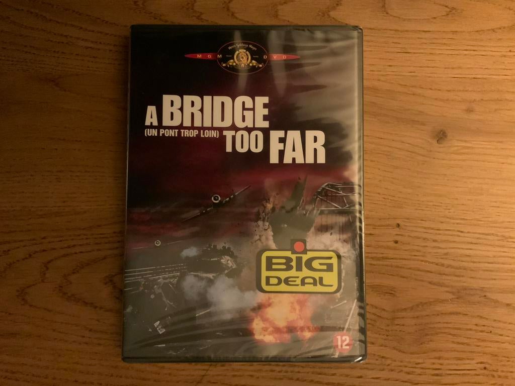 3).  A Bridge Too Far - Oorlogsfilm nieuw in de verpakking., Vanaf 12 jaar, Ophalen of Verzenden, Zo goed als nieuw, Oorlog