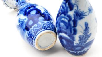 Antieke Japanse Meiji Imari kraagvazen beschikbaar voor biedingen