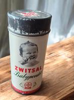 Vintage Zwitsal Babypoeder Blik, Hoogte 16cm, Ophalen of Verzenden, Gebruikt, Verpakking
