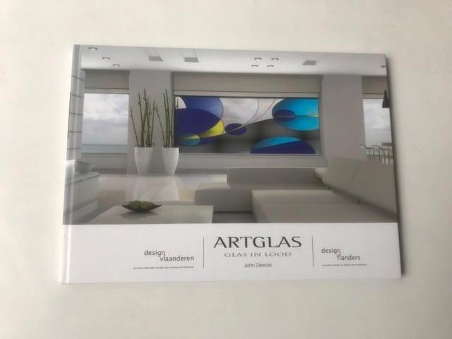 Artglas ,  Glas in lood , John Dierickx . Design Vlaanderen, Ophalen of Verzenden, Zo goed als nieuw, Overige onderwerpen, John Dierickx