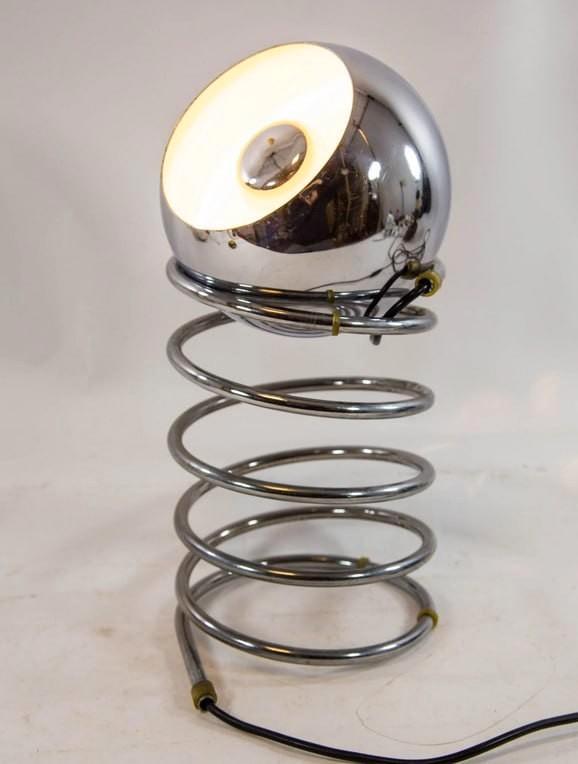 Gepo eyeball spaceage tafellamp, Huis en Inrichting, Lampen | Tafellampen, Zo goed als nieuw, Minder dan 50 cm, Ophalen of Verzenden