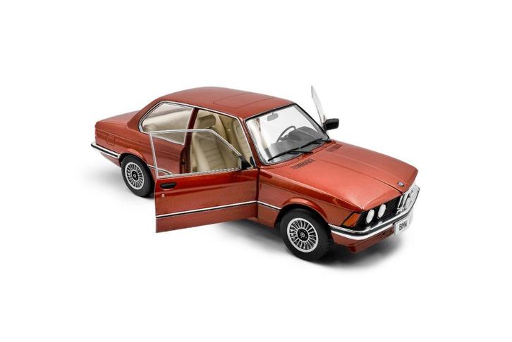 1:18 BMW E21 323I - 1980 - Kastanje rood metallic NIEUW!, Hobby en Vrije tijd, Modelauto's | 1:18, Nieuw, Auto, Solido, Ophalen of Verzenden