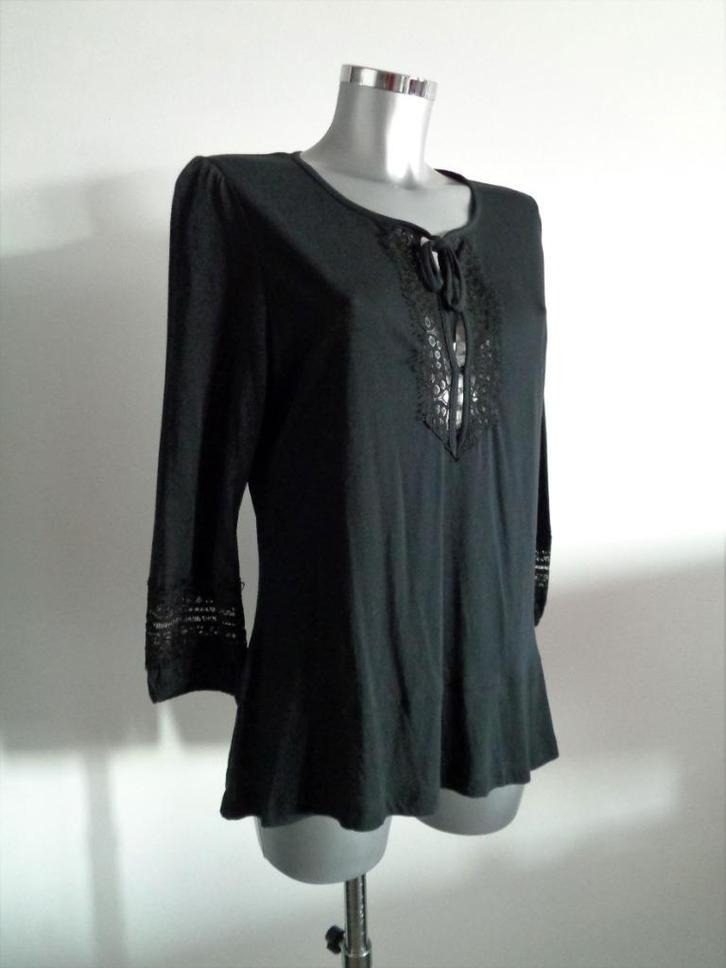 Bandolera zwarte tuniek maat 38 Nieuw met kaartje, Kleding | Dames, Blouses en Tunieken, Nieuw, Maat 38/40 (M), Zwart, Ophalen of Verzenden