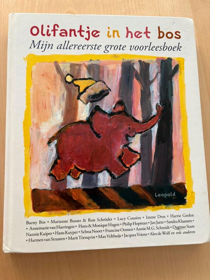 Olifantje in het bos, Boeken, Kinderboeken | Jeugd | onder 10 jaar, Gelezen, Fictie algemeen, Verzenden