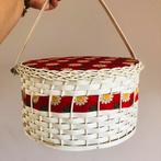 Retro bloemen fourniture doos, *, Gebruikt, Verzenden, *