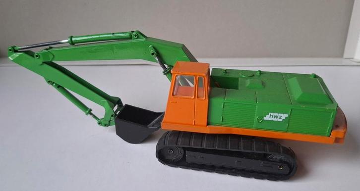 NZG 148 Akerman H25c HWZ / BAM kleur rupskraan,  1/50, Hobby en Vrije tijd, Modelauto's | 1:50, Gebruikt, Hijskraan, Tractor of Landbouw