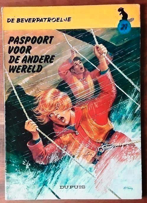 De Beverpatroelje - Paspoort voor de andere wereld - 1979, Boeken, Stripboeken, Gelezen, Ophalen of Verzenden