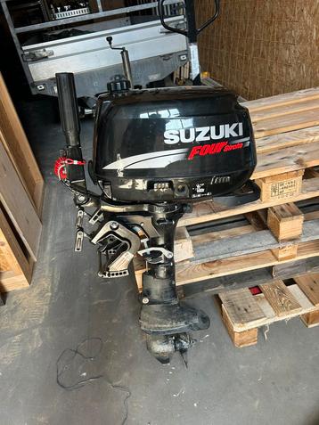 6pk suzuki 4takt motor goed onderhouden beschikbaar voor biedingen