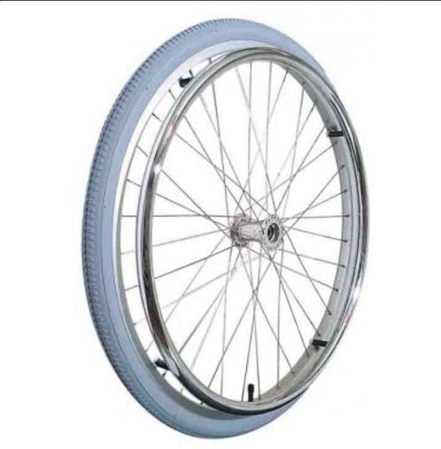Gezocht. 24 inch wiel (hard) of reparatie Excel G-lite Pro, Diversen, Rolstoelen, Zo goed als nieuw, Duwrolstoel, Ophalen of Verzenden