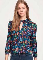 Drykorn blouse donkerblauw met gekleurd fruit, Kleding | Dames, Maat 38/40 (M), Drykorn, Blauw, Ophalen of Verzenden