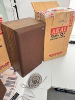 1965 set Akai SW-127 Single 2 Way Speaker Speakers vintage, Audio, Tv en Foto, Luidsprekers, Overige merken, Gebruikt, Ophalen of Verzenden