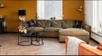 Loungebank nano cleaveland met hocker mosgroen, Ophalen, Zo goed als nieuw, Stof, Landelijk industrieel