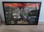 Poster in lijst Las Vegas, Verzamelen, Posters, Ophalen, Met lijst, Rechthoekig Liggend, Zo goed als nieuw