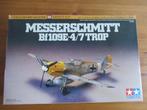 Messerschmitt Bf109 E-4/7 Trop (Tamiya 1/72), Hobby en Vrije tijd, Modelbouw | Vliegtuigen en Helikopters, Overige merken, 1:72 tot 1:144