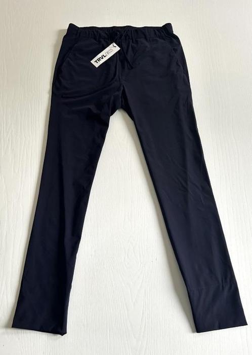NIEUW! TRVL DRSS Zenggi travel broek track pants blauw XS, Kleding | Dames, Broeken en Pantalons, Nieuw, Maat 34 (XS) of kleiner