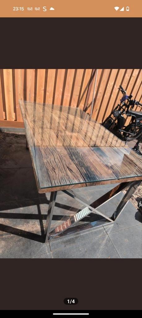 Richmond Kensington. Hout eettafel, Tuin en Terras, Tuinsets en Loungesets, Zo goed als nieuw, Hout, Eettafel, Ophalen
