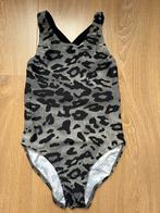 Name it badpak panterprint grijs/zwart maat 134/140, Kinderen en Baby's, Kinderkleding | Kinder-zwemkleding, Meisje, Badpak, Ophalen of Verzenden