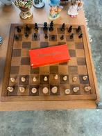 Schaakspel dambord schaakbord met dam en schaakstukken, Ophalen of Verzenden