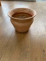 Terra bloempot 22 cm, Ophalen, Rond, Zo goed als nieuw, Balkon