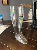 Heineken bierglas laars, Ophalen of Verzenden, Zo goed als nieuw, Glas of Glazen, Heineken