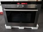 Siemens inbouw oven combi magnetron Typenr    HB86E760N, Witgoed en Apparatuur, Ovens, Ophalen, Gebruikt, Hete lucht, 45 tot 60 cm