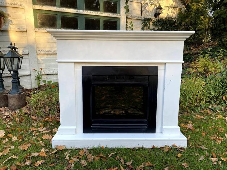 Moderne elektrische sfeerhaard / inbouwhaard –120 x 35 x 100, Huis en Inrichting, Haarden, Zo goed als nieuw, Elektrische haard