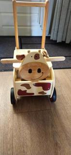 Houten loopauto, Ophalen of Verzenden, Zo goed als nieuw, Rij- of Hobbelspeelgoed