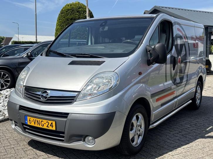 Opel Vivaro 2.5 CDTI L1H1 Grijs 2011 Trekhaak Airco, Auto's, Bestelauto's, Bedrijf, ABS, Airbags, Airconditioning, Elektrische ramen