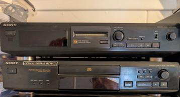 Sony minidisc en compact disk player CD/MD JE320 XE220 beschikbaar voor biedingen