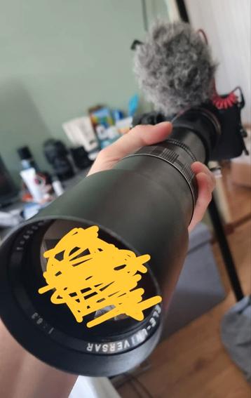 Mooie Telelens 400 mm werkt perfect m42  beschikbaar voor biedingen