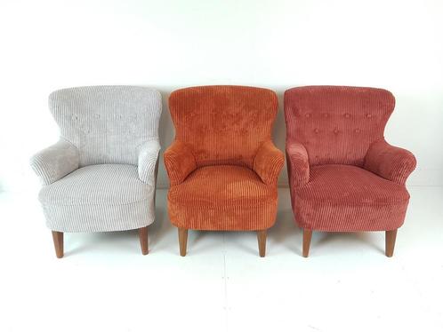 Artifort fauteuils Theo Ruth nieuwe stof rib diverse kleuren, Huis en Inrichting, Fauteuils, Zo goed als nieuw, Stof, 50 tot 75 cm