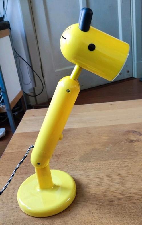 IKEA Krux bureaulamp geel l Design: Monika Mulder, Huis en Inrichting, Lampen | Tafellampen, Zo goed als nieuw, Minder dan 50 cm