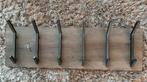 Kapstok - 6 haken - Greywash eiken, Huis en Inrichting, Woonaccessoires | Wandplanken en Boekenplanken, Ophalen, Zo goed als nieuw