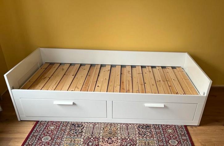 IKEA bed Brimnes, Huis en Inrichting, Slaapkamer | Bedden, Ophalen
