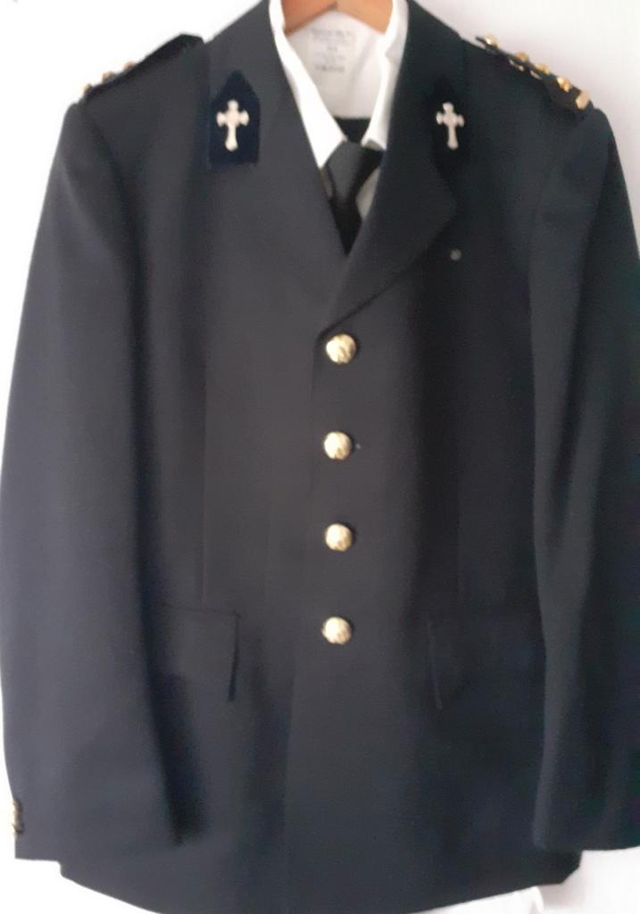 Aangeboden GLT uniform Aalmoezenier, Verzamelen, Militaria | Algemeen, Landmacht, Kleding of Schoenen, Nederland, Verzenden