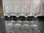 Stijlvol gevormde wijnglazen 8 stuks, Verzamelen, Glas en Borrelglaasjes, Ophalen of Verzenden, Zo goed als nieuw, Overige typen