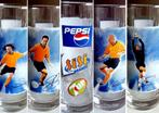 4 Voetballers Frisdrank glazen, Ophalen of Verzenden, Zo goed als nieuw