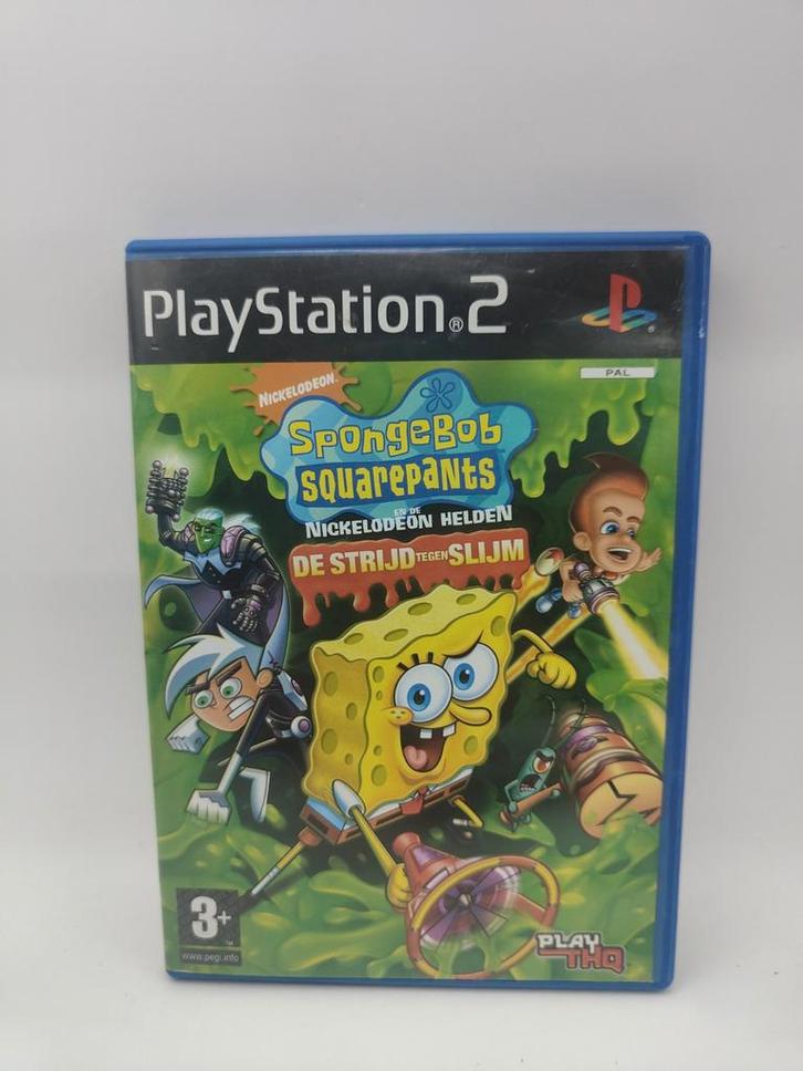 Spongebob Squarepants PS2, Spelcomputers en Games, Games | Sony PlayStation 2, Gebruikt, Avontuur en Actie, 1 speler, Vanaf 3 jaar