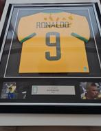 Gesigneerd Ronaldo shirt Brazilie met certificaat, Verzamelen, Sportartikelen en Voetbal, Ophalen, Zo goed als nieuw, Buitenlandse clubs