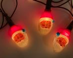 Oude kerstverlichting; kerstman 20 lamps, Ophalen of Verzenden, Gebruikt