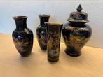 Set Griekse vazen met gouden decoratie, Antiek en Kunst, Antiek | Vazen, Ophalen of Verzenden