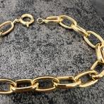14k gouden armband dames italiaans model, Sieraden, Tassen en Uiterlijk, Armbanden, Ophalen of Verzenden, Zo goed als nieuw, Goud